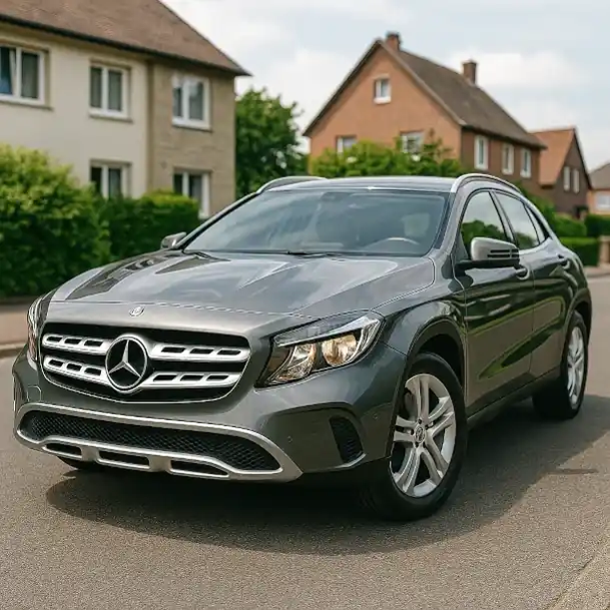 Ein gepflegtes, gebrauchtes Mittelklasse-Auto, das zum Autoankauf in Höxter angeboten wird.